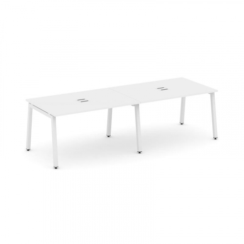 Style Project Стол переговорный SN-5A.SPRG-014 Акация Лорка/Металл Белый 3160*980*750 фото 21