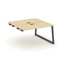 Style Project Стол-приставка к опор. элем. SN-5T1.DPRS-011 Акация Лорка/Металл Антрацит/Заглушка Пла