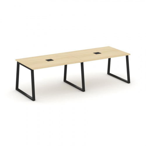 Style Project Стол переговорный SN-6T1.SPRG-011 Акация Лорка/Металл Антрацит/Заглушка Металл Антраци фото 4 Style Project Стол переговорный SN-6T1.SPRG-011 Акация Лорка/Металл Антрацит/Заглушка Металл Антраци фото 4