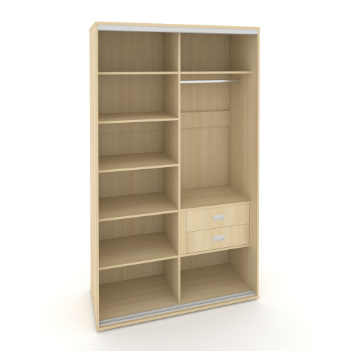 Корпус 2-х секционного шкафа высокого L=1400мм Maris SH.K2-4.1 K3 Корпус 2-х секционного шкафа высокого L=1400мм Maris SH.K2-4.1 K3