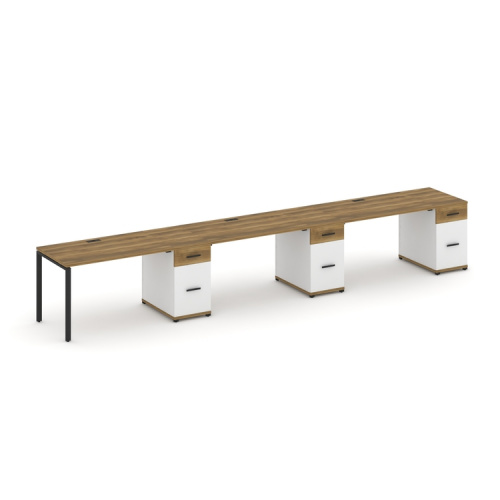 Бенч-система на 3 места с 3 опорными тумбами Concept CN.ORS-446 фото 7 Бенч-система на 3 места с 3 опорными тумбами Concept CN.ORS-446 фото 7