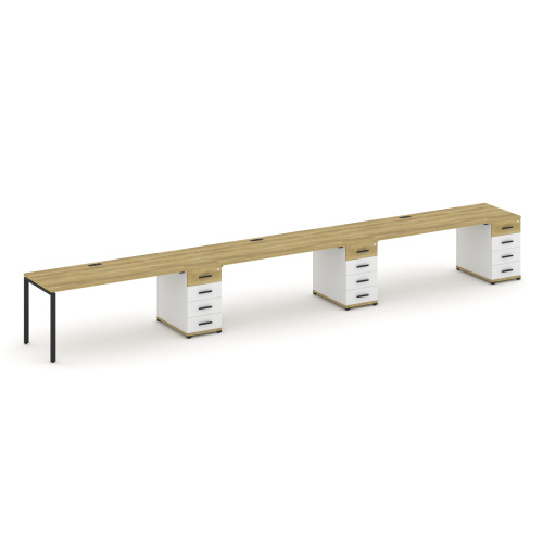 Бенч-система на 3 места с 3 опорными тумбами Concept CN.ORS-444 фото 6 Бенч-система на 3 места с 3 опорными тумбами Concept CN.ORS-444 фото 6