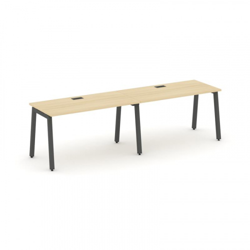 Style Project Рабочая станция 1 сторон. SN-5A.ORS-004 Дуб Наварра/Металл Белый 3160*600*750 фото 23