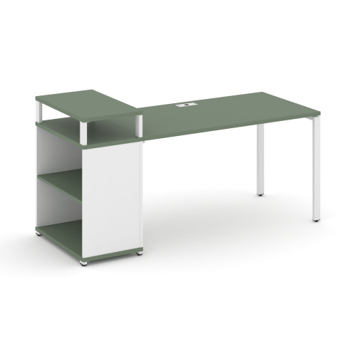 Стол офисный с опорным стеллажом Concept CN.SP-205 Стол офисный с опорным стеллажом Concept CN.SP-205