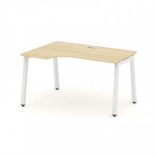 Style Project Стол рабочий эргоном. SN-5A.SPA-021(L) Дуб Табак/Металл Белый 1380*800/980*750 фото 18 Style Project Стол рабочий эргоном. SN-5A.SPA-021(L) Дуб Табак/Металл Белый 1380*800/980*750 фото 18