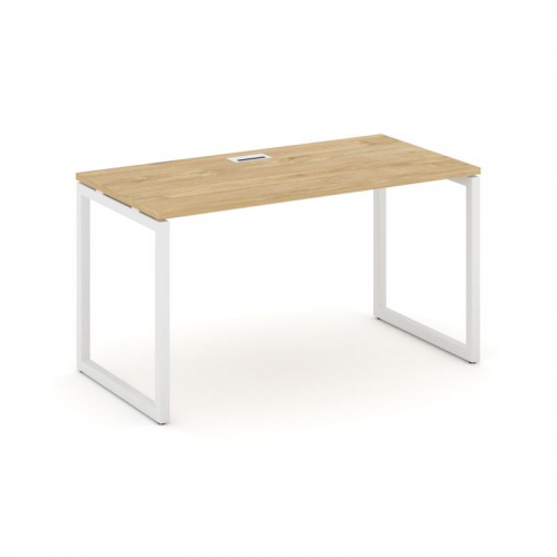 Style Project Стол письменный SN-5O.SP-015 Тиквуд Светлый/Металл Серый 1780*700*750 фото 14