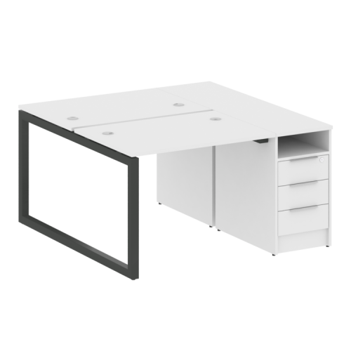 Бенч-система с тумбой на О-обр. м/к Metal System Quattro 50БО.РС-СТП-2.1 фото 6 Бенч-система с тумбой на О-обр. м/к Metal System Quattro 50БО.РС-СТП-2.1 фото 6