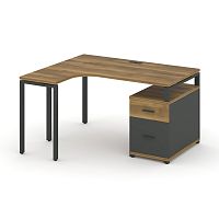 Стол эргономичный с опорной тумбой Concept CN.SA-302(L)