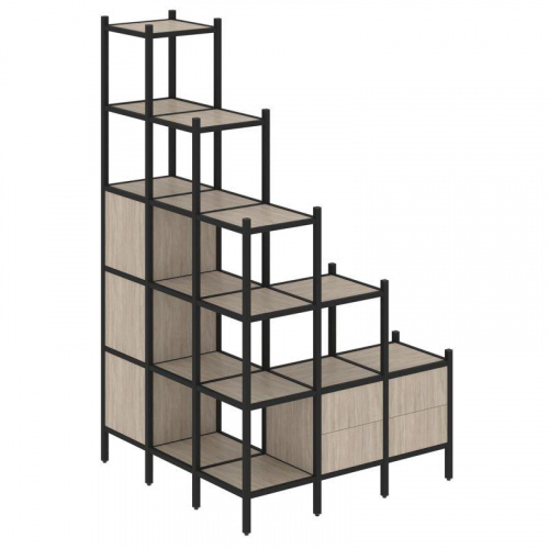 Стеллаж офисный угловой Loft VR.L-59 фото 8 Стеллаж офисный угловой Loft VR.L-59 фото 8