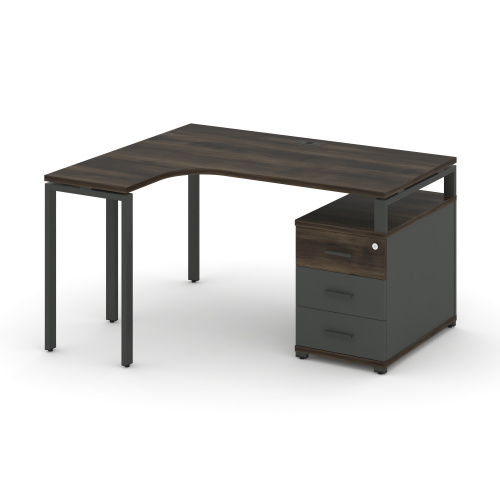 Стол эргономичный с опорной тумбой Concept CN.SA-303(L) Стол эргономичный с опорной тумбой Concept CN.SA-303(L)