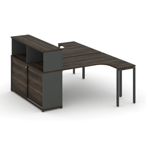 Бенч-система с опорным шкафом-купе с надставкой Concept CN.DSA-220 фото 3 Бенч-система с опорным шкафом-купе с надставкой Concept CN.DSA-220 фото 3