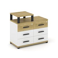Тумба приставная с 6 ящиками Concept CN.TSP-008 B