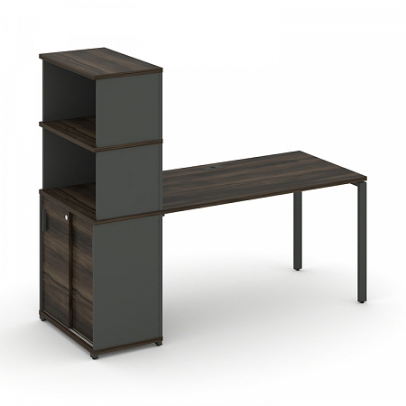 Стол офисный с опорным шкафом-купе Concept CN.SP-242