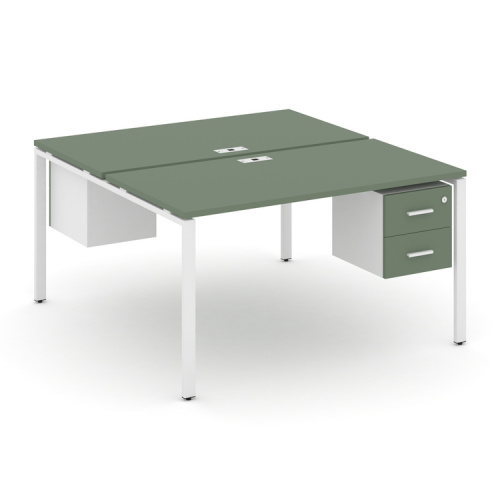 Бенч-система на 2 места с подвесными тумбами Concept CN.DRS-113 фото 5 Бенч-система на 2 места с подвесными тумбами Concept CN.DRS-113 фото 5