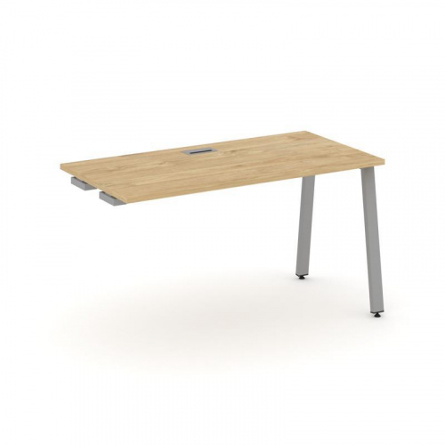 Style Project Стол-приставка к опор. элем. SN-6A.OPRS-013 Дуб Табак/Металл Белый 1380*700*750 фото 5 Style Project Стол-приставка к опор. элем. SN-6A.OPRS-013 Дуб Табак/Металл Белый 1380*700*750 фото 5