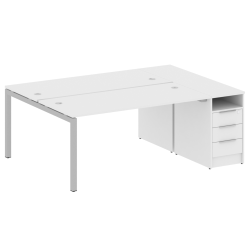 Бенч-система с тумбой на П-обр. м/к Metal System Quattro 50БП.РС-СТП-2.4 фото 7 Бенч-система с тумбой на П-обр. м/к Metal System Quattro 50БП.РС-СТП-2.4 фото 7