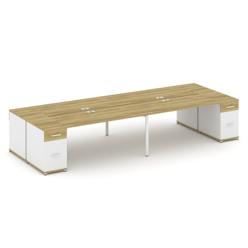 Бенч-система на 4 места с 2 опорными тумбами Concept CN.DRS-432 фото 11 Бенч-система на 4 места с 2 опорными тумбами Concept CN.DRS-432 фото 11