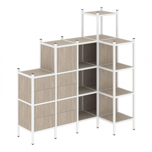 Стеллаж офисный угловой Loft VR.L-48 фото 4