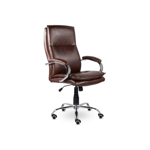 Кресло руководителя Куба CH-701 (Хром) ХДП СР (Экокожа) фото 2