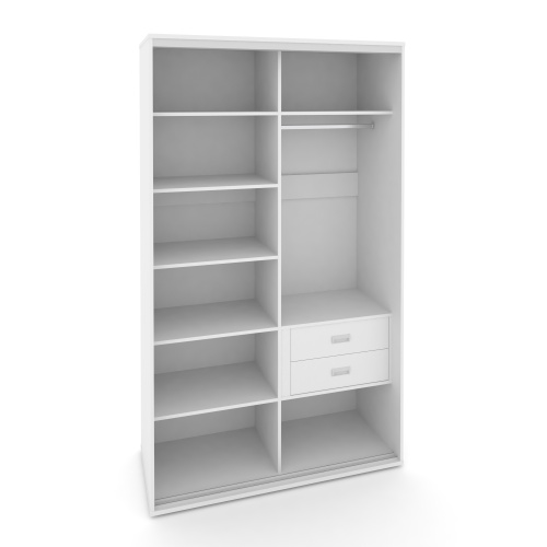 Корпус 2-х секционного шкафа высокого L=1300мм Maris SH.K2-3.1 K3 фото 2