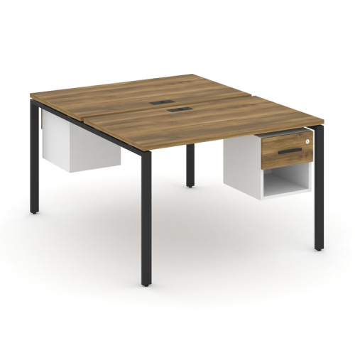 Бенч-система на 2 места с подвесными тумбами Concept CN.DRS-118 фото 7