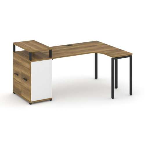 Стол эргономичный с опорным распашным шкафом Concept CN.SA-211(R) Стол эргономичный с опорным распашным шкафом Concept CN.SA-211(R)