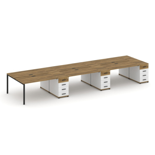 Бенч-система на 6 мест с 3 опорными тумбами Concept CN.DRS-459 фото 7 Бенч-система на 6 мест с 3 опорными тумбами Concept CN.DRS-459 фото 7