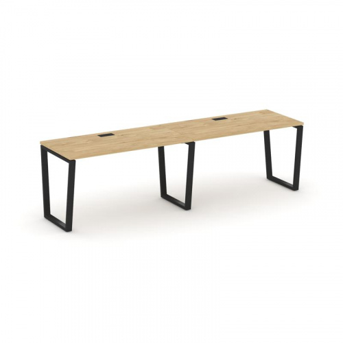 Style Project Рабочая станция 1 сторон. SN-6T2.ORS-003 Акация Лорка/Металл Антрацит/Заглушка Пластик Style Project Рабочая станция 1 сторон. SN-6T2.ORS-003 Акация Лорка/Металл Антрацит/Заглушка Пластик