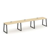 Style Project Рабочая станция 1 сторон. SN-6T1.ORS-052 Акация Лорка/Металл Антрацит/Заглушка Пластик