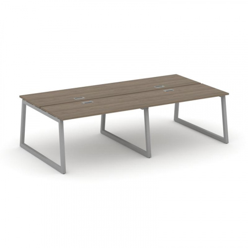 Style Project Рабочая станция 2-х сторон. SN-5T1.DRS-034 Акация Лорка/Металл Антрацит/Заглушка Пласт фото 13