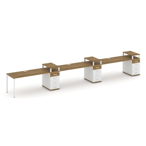 Бенч-система на 3 места с 3 опорными тумбами Concept CN.ORS-460 фото 8 Бенч-система на 3 места с 3 опорными тумбами Concept CN.ORS-460 фото 8