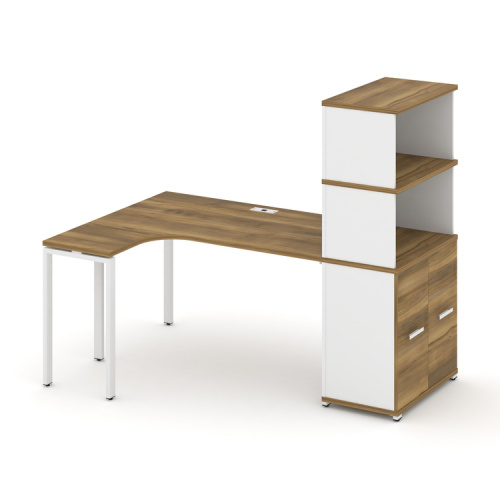 Стол эргономичный с опорным распашным шкафом Concept CN.SA-215(L) Стол эргономичный с опорным распашным шкафом Concept CN.SA-215(L)