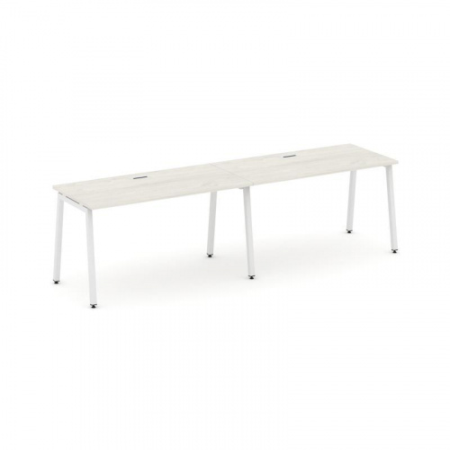 Style Project Рабочая станция 1 сторон. SN-4A.ORS-011 Тиквуд Светлый/Металл Белый 1960*700*750 фото 24