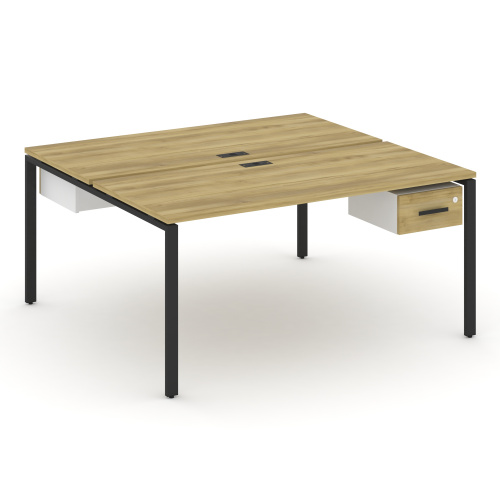 Бенч-система на 2 места с подвесными тумбами Concept CN.DRS-112 фото 6 Бенч-система на 2 места с подвесными тумбами Concept CN.DRS-112 фото 6