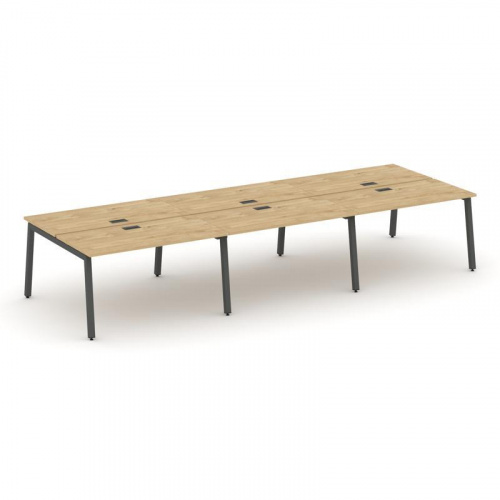 Style Project Рабочая станция 2-х сторон. SN-5A.DRS-063 Дуб Табак/Металл Антрацит 4140*1232*750 фото 27 Style Project Рабочая станция 2-х сторон. SN-5A.DRS-063 Дуб Табак/Металл Антрацит 4140*1232*750 фото 27