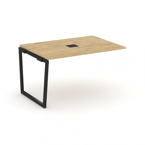 Style Project Проходной наб. элем. перег. стола SN-4T2.NSPRG-003 Акация Лорка/Металл Антрацит/Заглуш