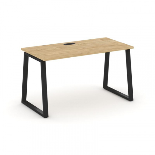 Style Project Стол письменный SN-6T1.SP-003 Акация Лорка/Металл Антрацит/Заглушка Пластик Черный 138 Style Project Стол письменный SN-6T1.SP-003 Акация Лорка/Металл Антрацит/Заглушка Пластик Черный 138