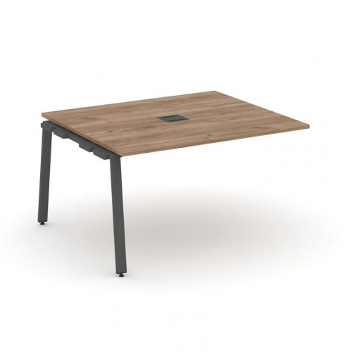 Style Project Проходной наб. элем. перег. стола SN-6A.NSPRG-032 Акация Лорка/Металл Белый 1180*1180* фото 27