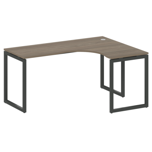 Стол криволинейный правый на О-обр. м/к Metal System Quattro 40БО.СА-4 (R) фото 2 Стол криволинейный правый на О-обр. м/к Metal System Quattro 40БО.СА-4 (R) фото 2