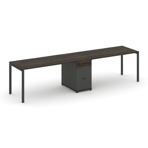 Бенч-система на 2 места с 1 опорной тумбой Concept CN.ORS-407 фото 3