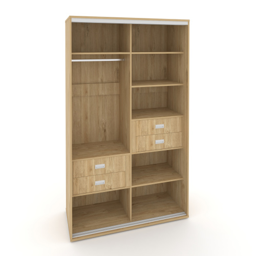 Корпус 2-х секционного шкафа высокого L=1400мм Maris SH.K2-4.1 K5 фото 4 Корпус 2-х секционного шкафа высокого L=1400мм Maris SH.K2-4.1 K5 фото 4