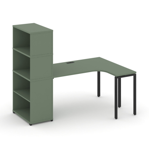 Стол эргономичный с опорным стеллажом Concept CN.SA-208(R) Стол эргономичный с опорным стеллажом Concept CN.SA-208(R)