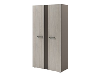 Шкаф высокий широкий с планкой D-77