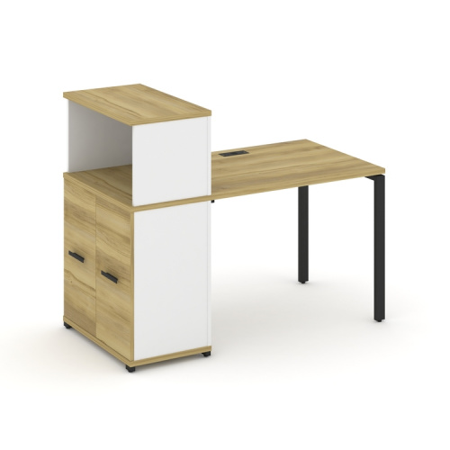 Стол офисный с опорным распашным шкафом Concept CN.SP-225 фото 6 Стол офисный с опорным распашным шкафом Concept CN.SP-225 фото 6