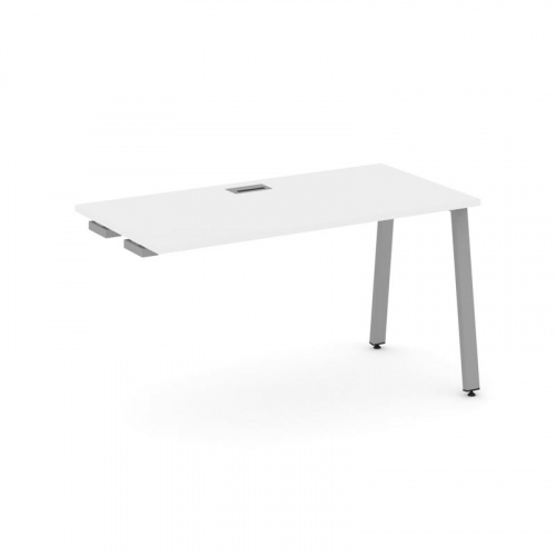 Style Project Стол-приставка к опор. элем. SN-6A.OPRS-013 Дуб Табак/Металл Белый 1380*700*750 фото 2 Style Project Стол-приставка к опор. элем. SN-6A.OPRS-013 Дуб Табак/Металл Белый 1380*700*750 фото 2