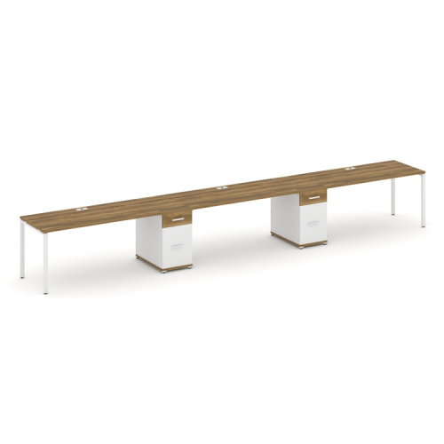 Бенч-система на 3 места с 2 опорными тумбами Concept CN.ORS-440 фото 8 Бенч-система на 3 места с 2 опорными тумбами Concept CN.ORS-440 фото 8