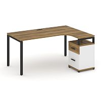 Стол эргономичный с опорной тумбой Concept CN.SA-308(R)