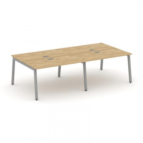 Style Project Рабочая станция 2-х сторон. SN-5A.DRS-032 Белый/Металл Антрацит 2360*1232*750 фото 2