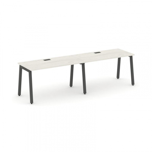 Style Project Рабочая станция 1 сторон. SN-5A.ORS-004 Дуб Наварра/Металл Белый 3160*600*750 фото 16