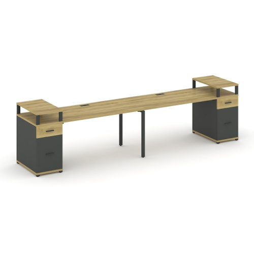 Бенч-система на 2 места с 2 опорными тумбами Concept CN.ORS-429 фото 4 Бенч-система на 2 места с 2 опорными тумбами Concept CN.ORS-429 фото 4